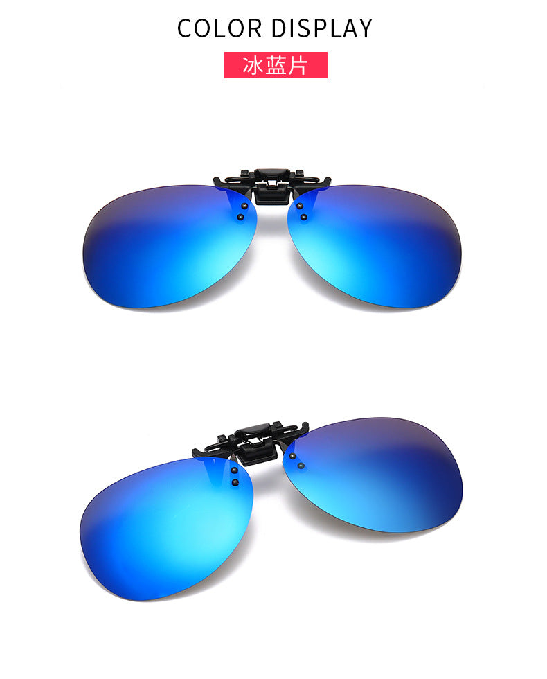 Driving Clip On Sunglasses Men for Myopia Eyeglasses Vintage Women UV400 Lens Night Vision Fishing Sun Glasses