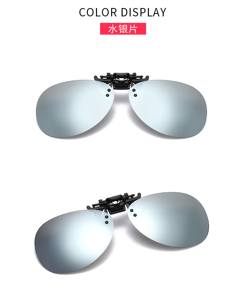 Driving Clip On Sunglasses Men for Myopia Eyeglasses Vintage Women UV400 Lens Night Vision Fishing Sun Glasses