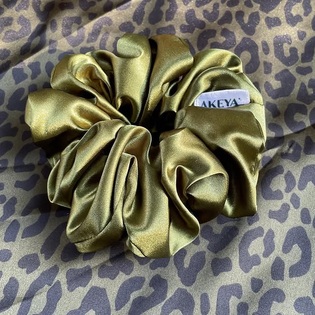 Handcrafted Colorful Vibrant Scrunchie – Akeya_et Signature Piece