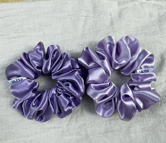Handcrafted Colorful Vibrant Scrunchie – Akeya_et Signature Piece