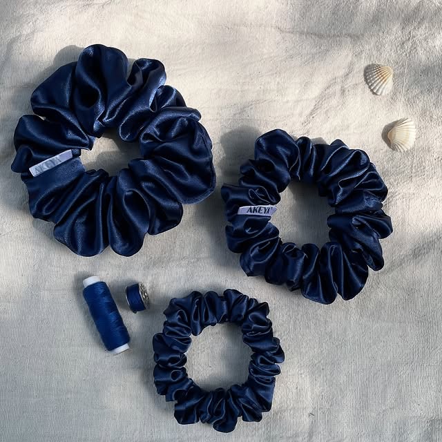 Handcrafted Colorful Vibrant Scrunchie – Akeya_et Signature Piece