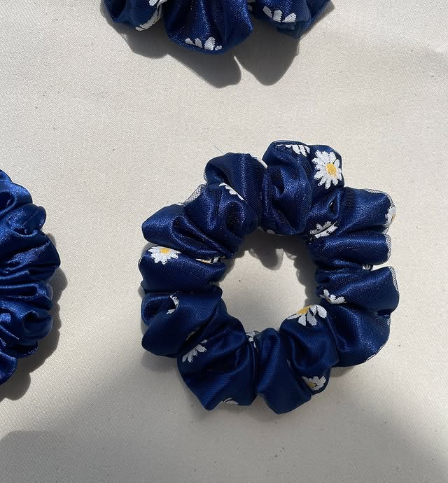 Handcrafted Colorful Vibrant Scrunchie – Akeya_et Signature Piece