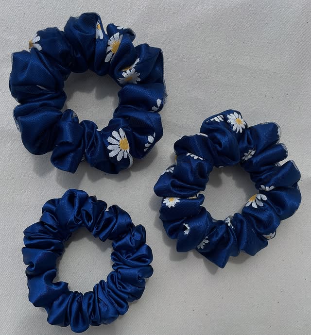 Handcrafted Colorful Vibrant Scrunchie – Akeya_et Signature Piece