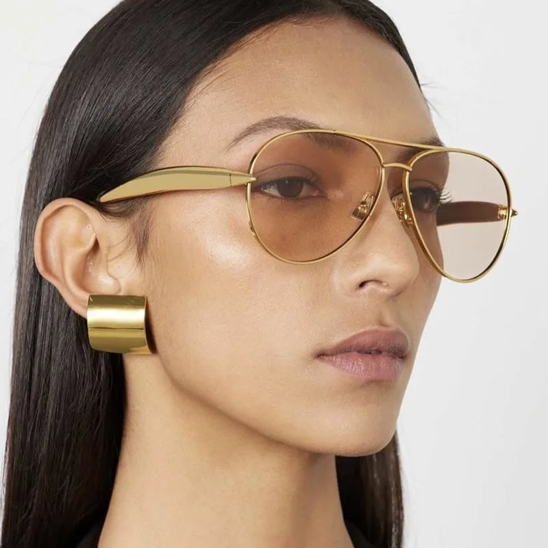 New Retro High Quality Round Sunglasses For Women Men Original Sun Glasses Fashion Ladies Shades UV400 Eyeglasses
