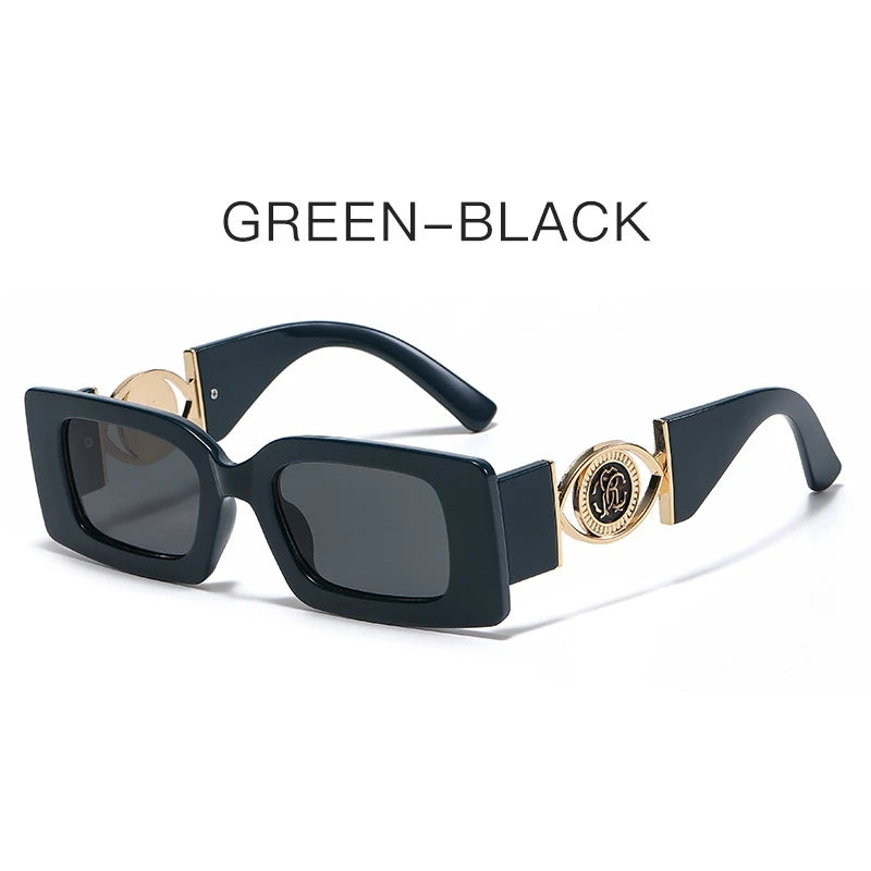 Retro Square Sunglasses For Women Men Vintage Small Frame Fashion Luxury Designer Sun Glasses UV400 Eyewear Trending Products