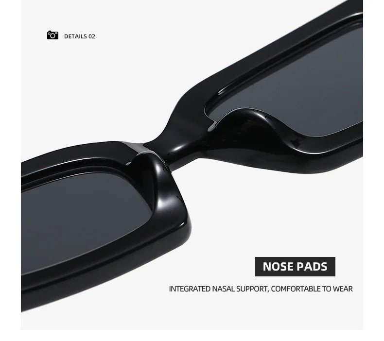 Retro Square Sunglasses For Women Men Vintage Small Frame Fashion Luxury Designer Sun Glasses UV400 Eyewear Trending Products
