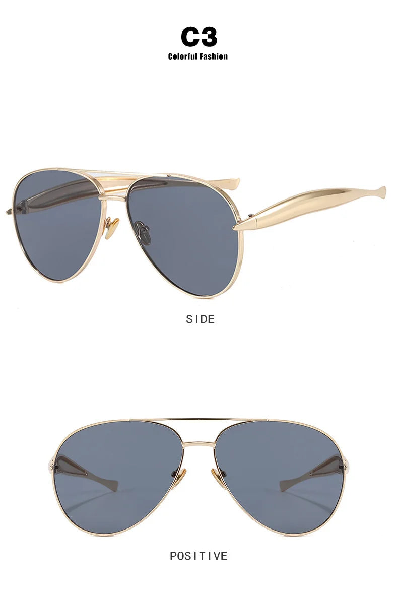 New Retro High Quality Round Sunglasses For Women Men Original Sun Glasses Fashion Ladies Shades UV400 Eyeglasses