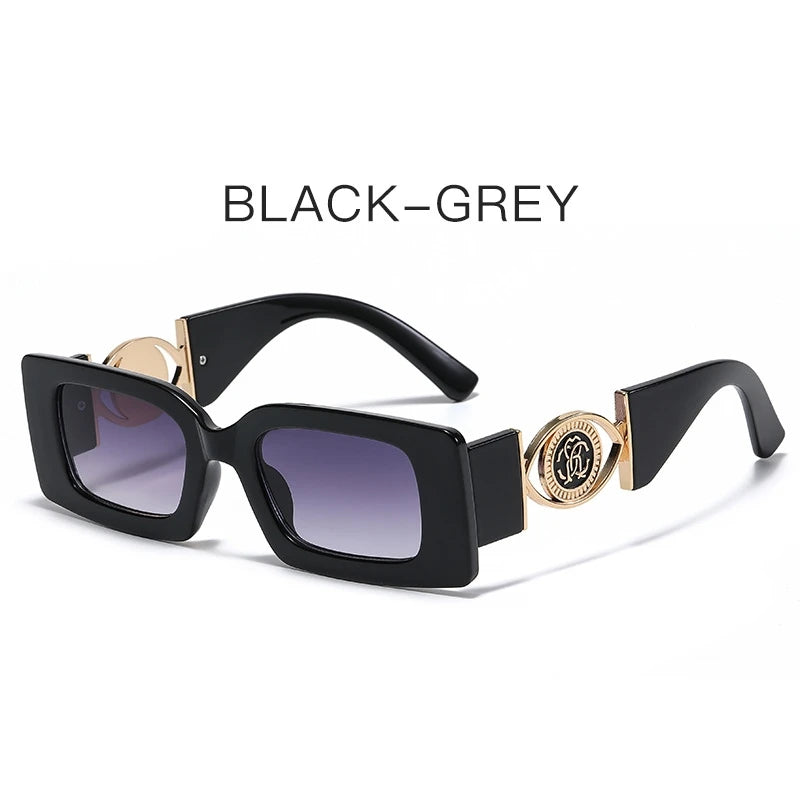 Retro Square Sunglasses For Women Men Vintage Small Frame Fashion Luxury Designer Sun Glasses UV400 Eyewear Trending Products