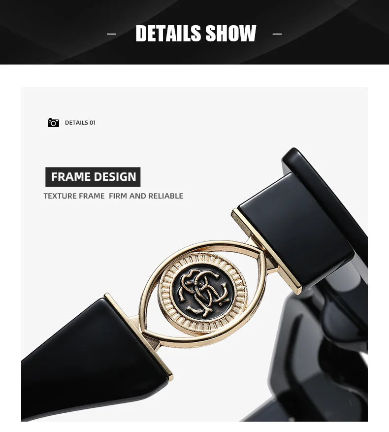 Retro Square Sunglasses For Women Men Vintage Small Frame Fashion Luxury Designer Sun Glasses UV400 Eyewear Trending Products