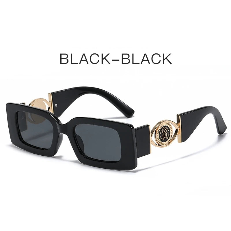 Retro Square Sunglasses For Women Men Vintage Small Frame Fashion Luxury Designer Sun Glasses UV400 Eyewear Trending Products