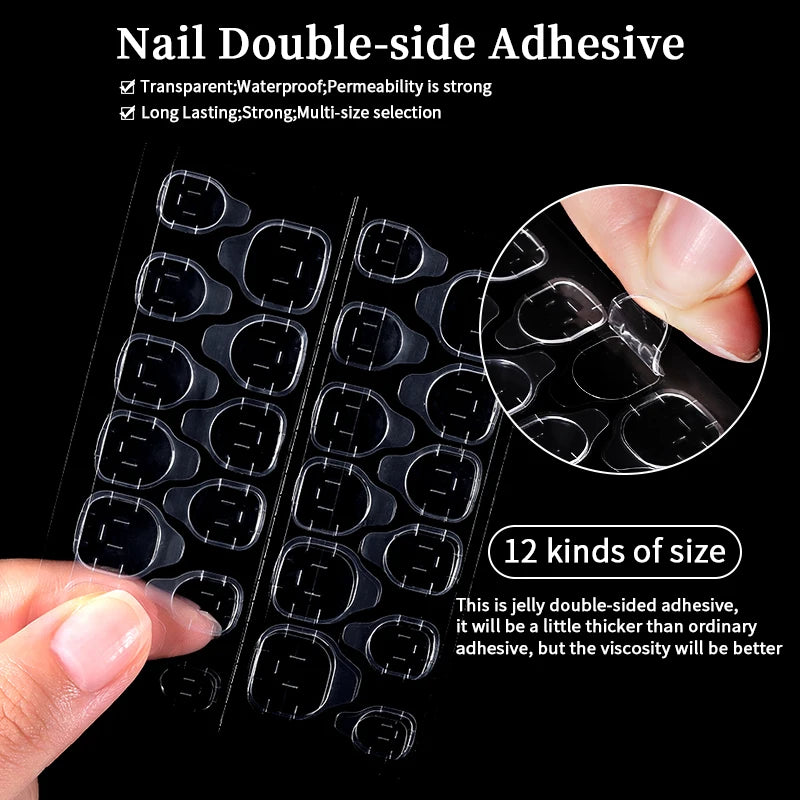 24Pcs/Set White French Press on Fake Nails Full Cover Artificial Wearable Nail Beauty Tips Naked French White False Nails Art