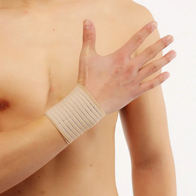 1PCS Cotton Elastic Bandage Hand Sport Wristband Gym Support Wrist Brace Wrap carpal tunnel