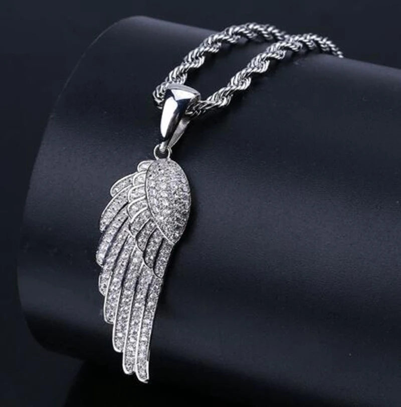 Hip Hop Rap Rapper Xxx Tentacion Pendant Necklace Iced Out Crystal Pendant Fashion Cool Jewelry Gifts for Men
