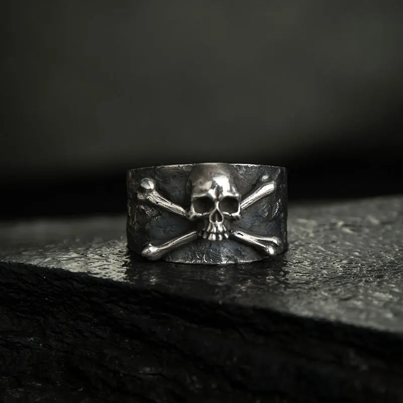 Retro Personality Gothic Pirate Skull Rings for Men Women Hip Hop Rock Party Biker Jewelry