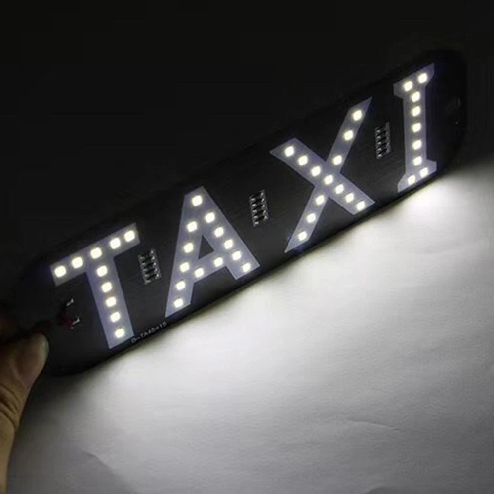 LED Indicator Light Panel Sign Warning Light Car Interior For Taxi Driver Light USB With Switch