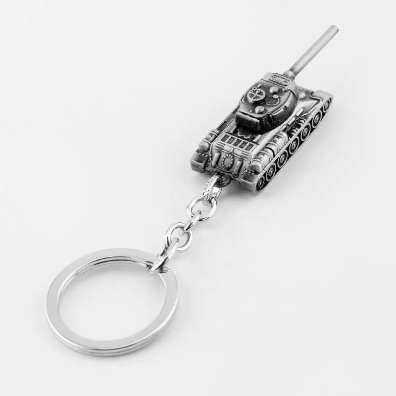 Fashion Vintage Charm Word Of Tanks Key Chain Keyring Tank Model Keychain Toys For Children Gifts