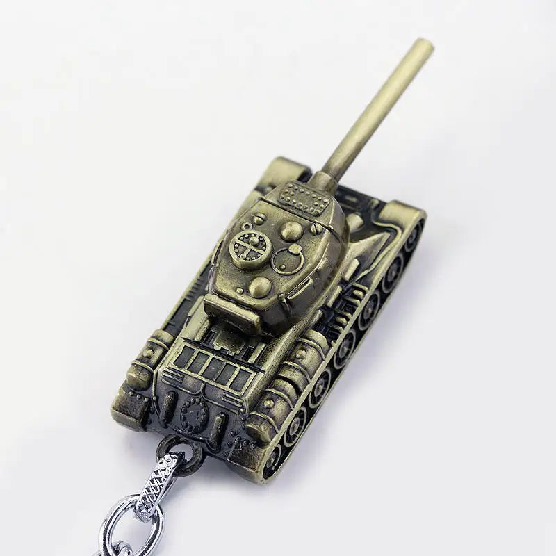Fashion Vintage Charm Word Of Tanks Key Chain Keyring Tank Model Keychain Toys For Children Gifts