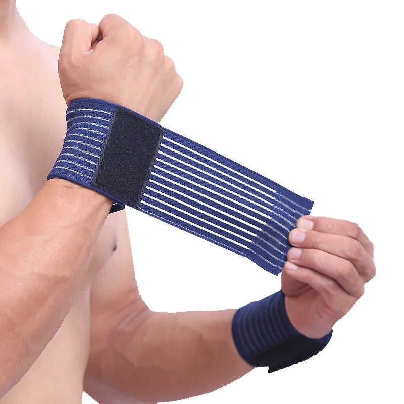 1PCS Cotton Elastic Bandage Hand Sport Wristband Gym Support Wrist Brace Wrap carpal tunnel