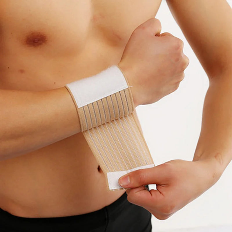 1PCS Cotton Elastic Bandage Hand Sport Wristband Gym Support Wrist Brace Wrap carpal tunnel