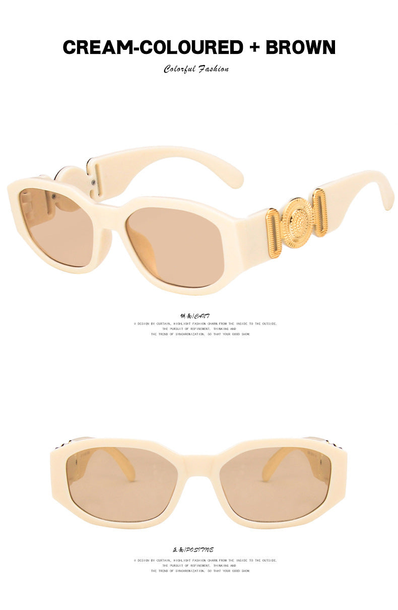 Vintage Square Sunglasses Women Men Luxury Brand Designer Sun Glasses Travel Shades Retro Eyewear UV400 Zonnebril Voor Mannen