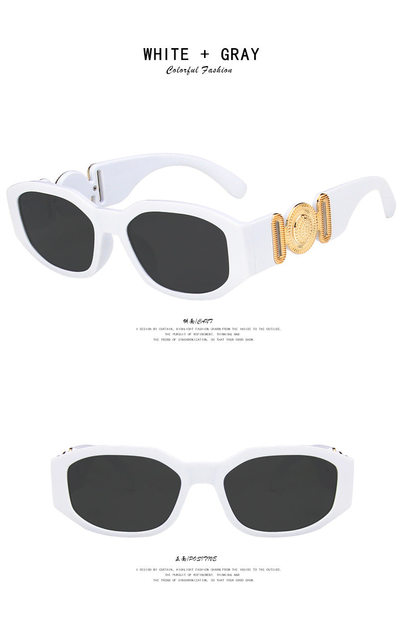Vintage Square Sunglasses Women Men Luxury Brand Designer Sun Glasses Travel Shades Retro Eyewear UV400 Zonnebril Voor Mannen