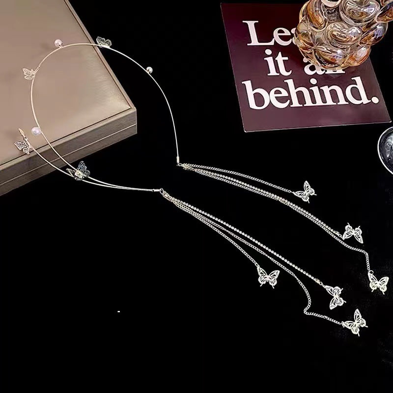 Shiny Rhinestone English Letters Happy Birthday Headband for Women Zinc Alloy Material  Party Jewelry Popular Hair Accessory