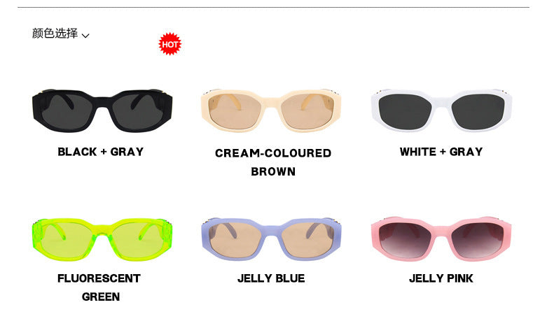 Vintage Square Sunglasses Women Men Luxury Brand Designer Sun Glasses Travel Shades Retro Eyewear UV400 Zonnebril Voor Mannen