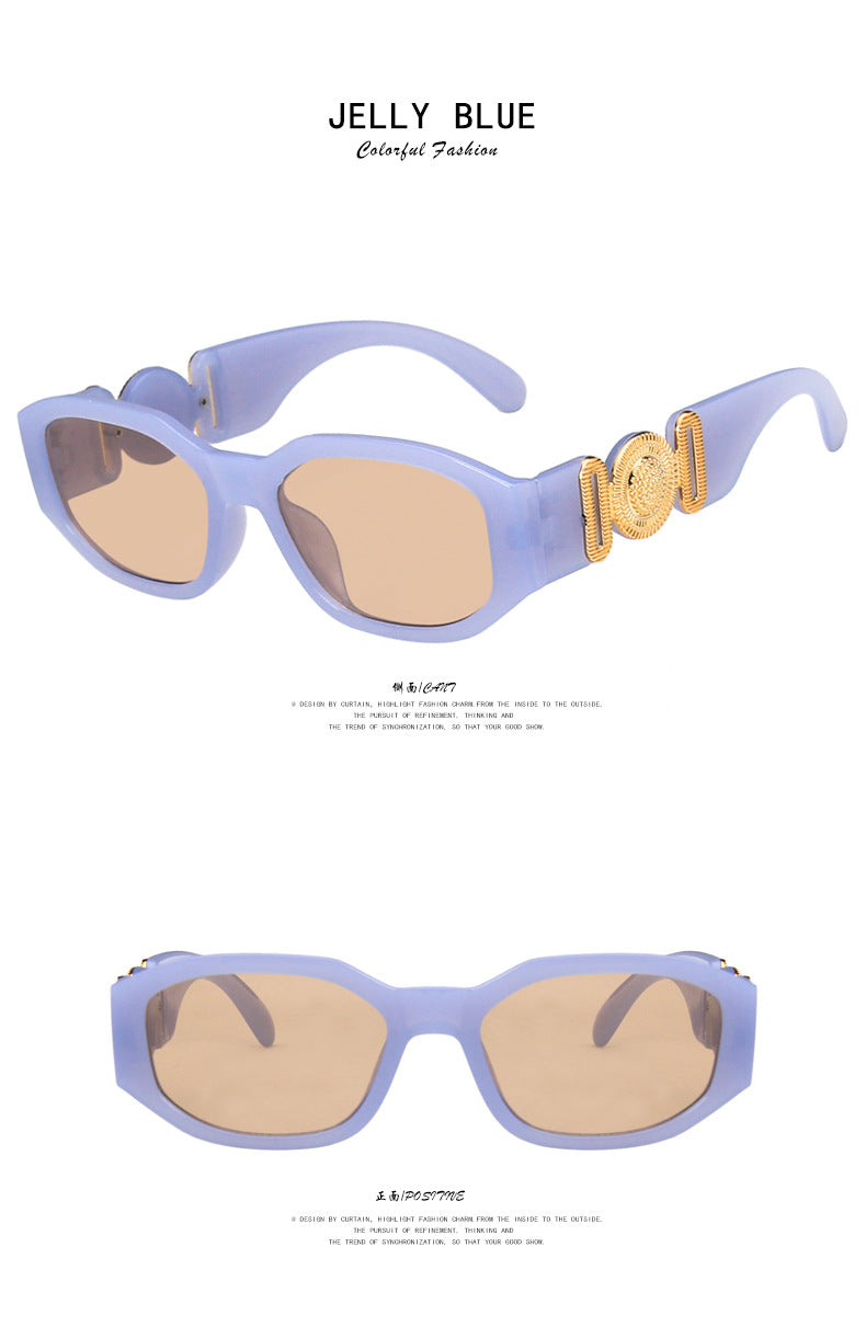 Vintage Square Sunglasses Women Men Luxury Brand Designer Sun Glasses Travel Shades Retro Eyewear UV400 Zonnebril Voor Mannen