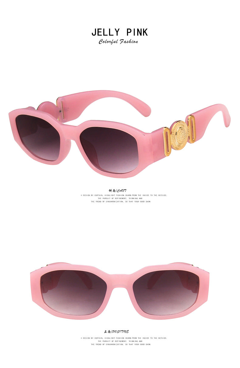 Vintage Square Sunglasses Women Men Luxury Brand Designer Sun Glasses Travel Shades Retro Eyewear UV400 Zonnebril Voor Mannen