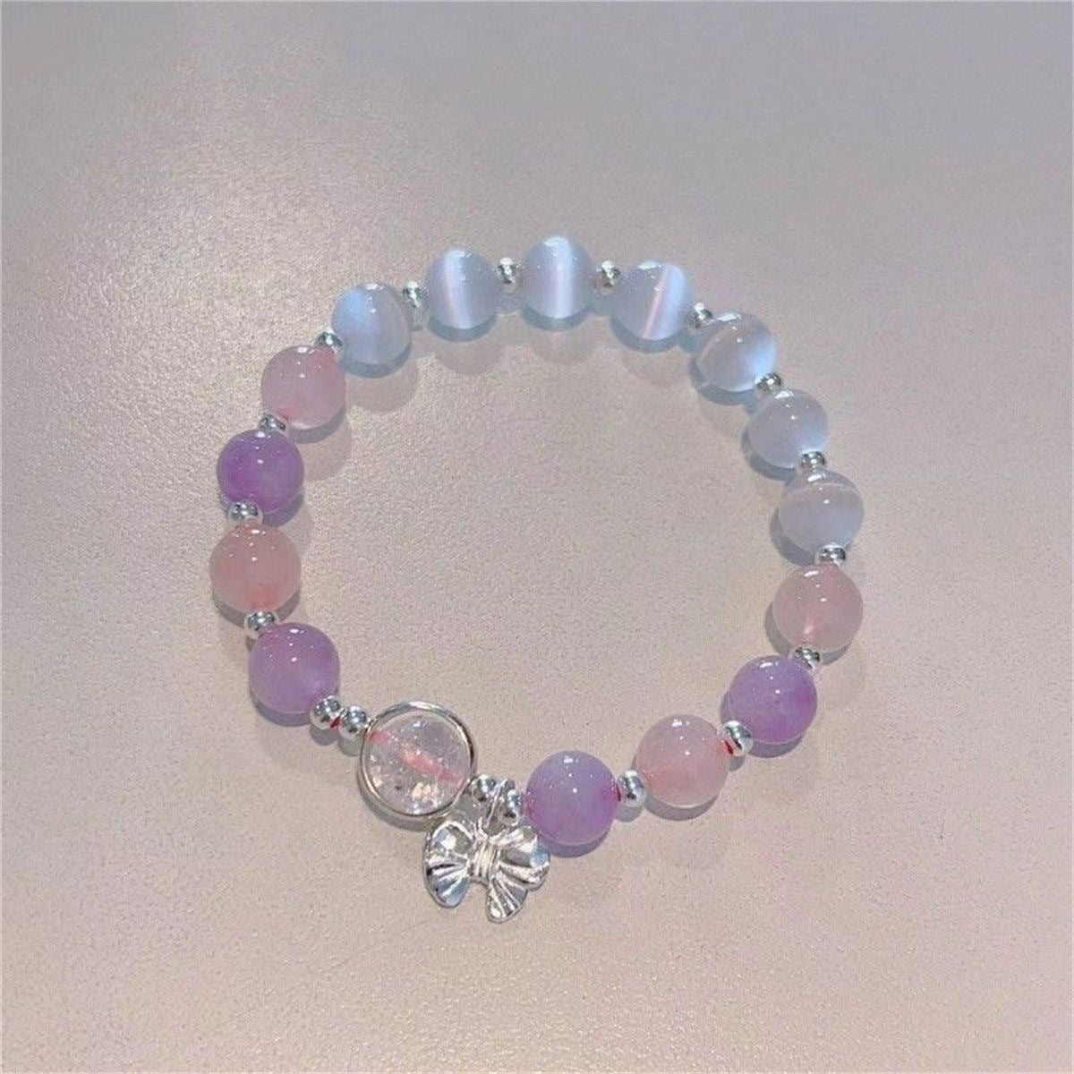 Bracelet Strand Beads Korean Fashion Jewelry for Women Non Fading Charm Hand Decoration Accessories Girls Gift Wholesale