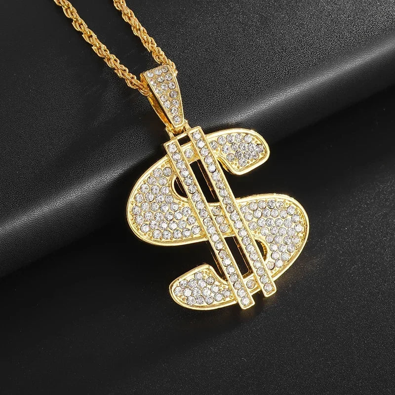 Hip Hop Cubic Zirconia Pave Bling Iced Out Elephant Pendant Animal Necklace Men Women Hip Hop Cool Rap Jewelry Birthday Gift