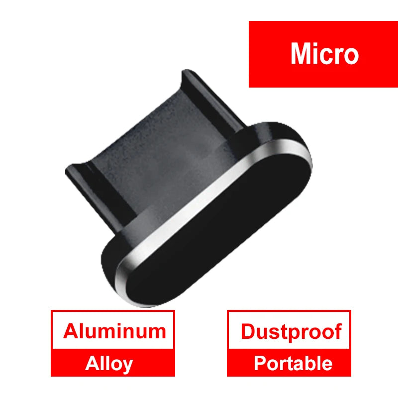 Metal Type C Dust Plug 3.5mm Earphone Jack Sim Card Pin Port Anti-dust Plug Cover Cap for Samsung Huawei Xiaomi iPhone Dust Plug