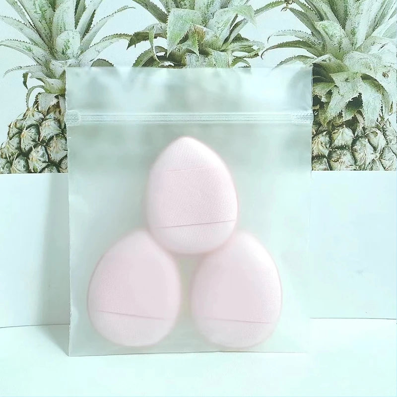 3/10pcs Mini Size Professional Cosmetic Cushion Puff Concealer Foundation Detail Puff Finger Puff Set Makeup Sponge Beauty Tool