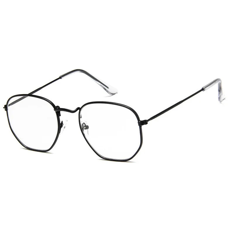 Classic Square Sunglasses Men Women Brand Designer Vintage Sun Glasses Male Metal Frame Outdoor Shades Driving Oculos De Sol
