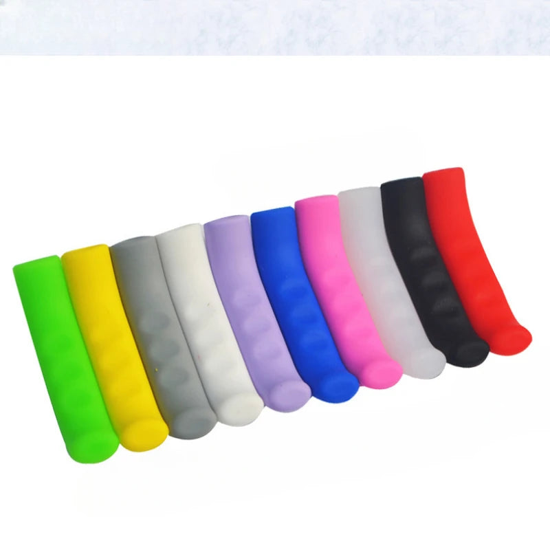 1 Pair Bicycle Brake Handle Cover Silicone Sleeve MTB Road Bike Cycling Brake Lever Protector Cover Mountain Bike Accessories