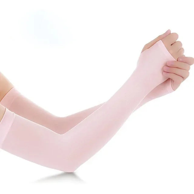Arm Sleeves Warmers Sports Sleeve Sun UV Protection Hand Cover Cooling Warmer Running Fishing Cycling Ski Mangas Para Brazo
