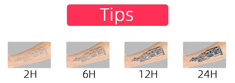 Sexy Tattoo Stickers for Woman Temporary Fake Goth Tattoos Waterproof Heart Tatto Lasting Spider Art Cool Herbal Juice Tattoo