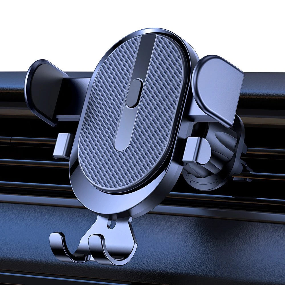 Gravity Car Phone Holder Auto Air Vent Clip Cell Smartphone GPS Support 360 Degree Rotation Air Outlet Mount for Mobile Phone