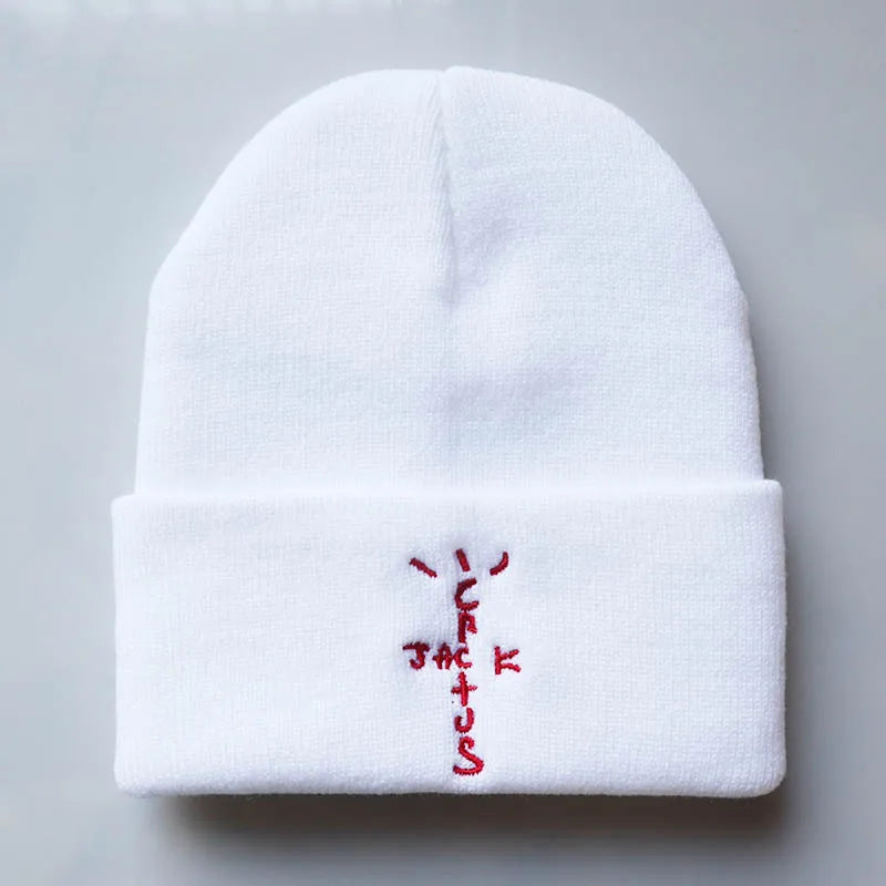 new Cactus Beanie Rapper Embroidery Warm Winter Hat Knitted Hat Skullies Beanies Hat Hip Hop Knit Cap
