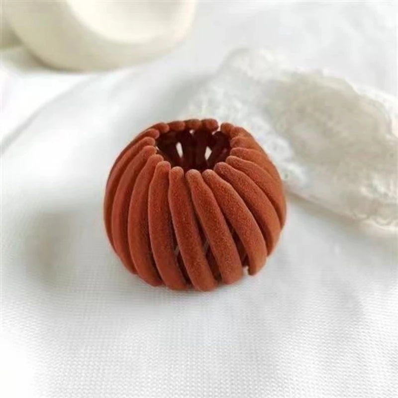 Ponytail Hair Rings Clips Hair Clips Women Bird Nest Shaped Hair Hairpin Simple Magic Lazy Braider Tool Women Hair Accessories
