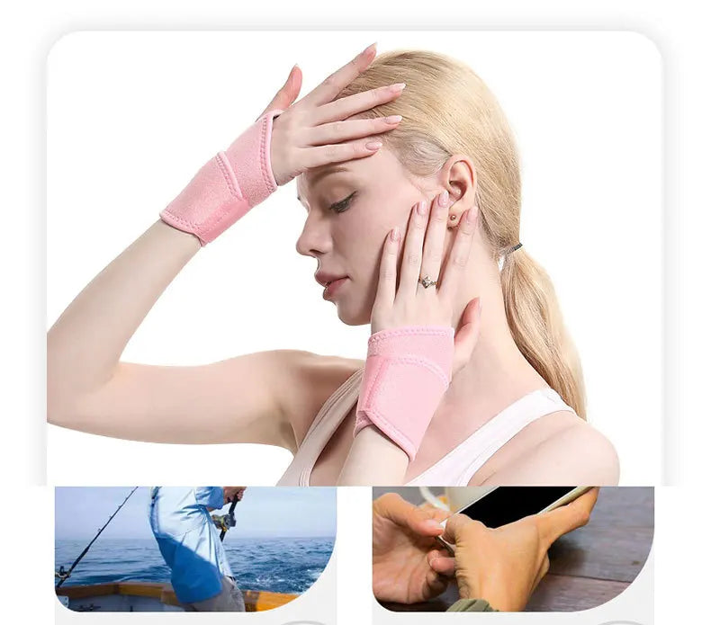 1/2PCS  Wrist Guard Band Brace Support Carpal Tunnel Sprains Strain Gym Strap Sports Pain Relief Wrap Bandage Protective Gear