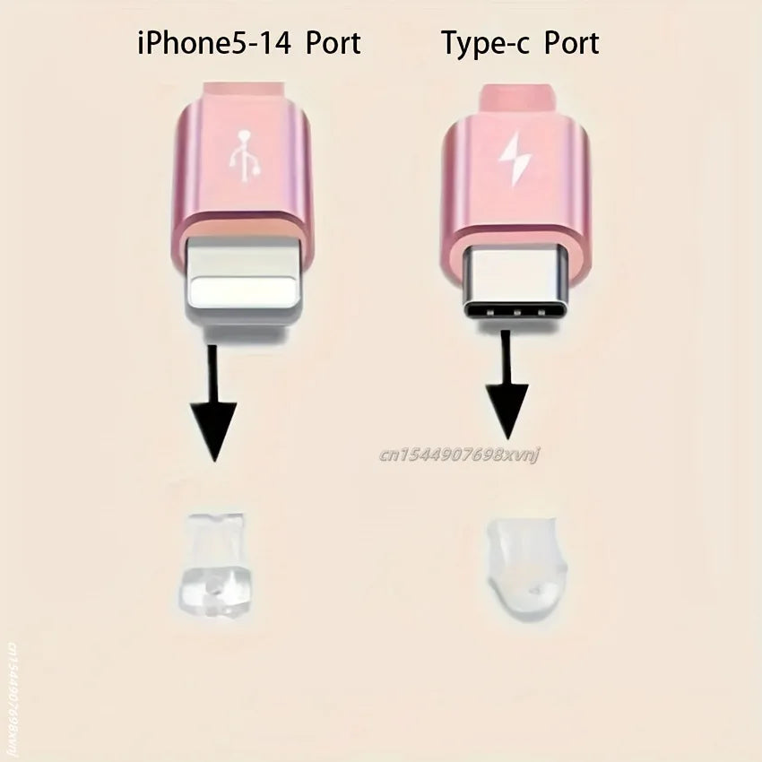 1pcs cat phone dust plug suitable for iPhone for Samsung Type-C interface dust plug phone suspension accessories cute cat
