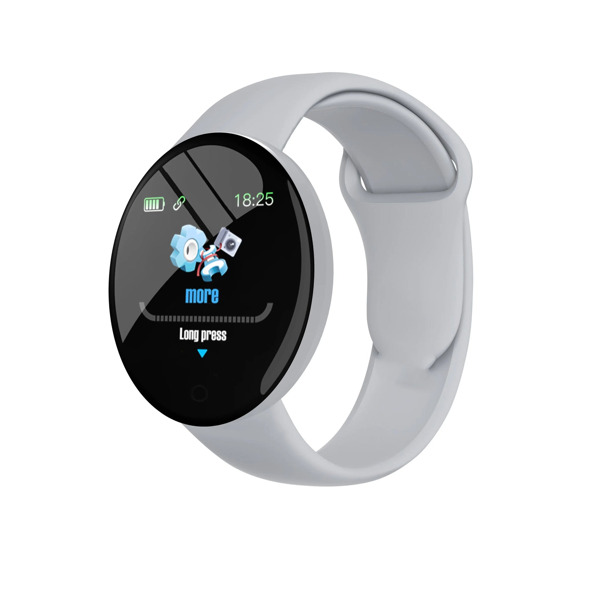 D18 Smartwatch Circular Color Screen With Multiple Sports Modes Call Information Reminder Photo Taking Music Smart Bracelet D20