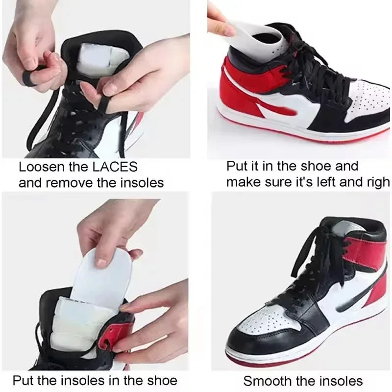 5Pairs Anti Crease Shoe Head Protector for Casual Sneaker Anti Wrinkle Shoe Toe Caps Support Stretcher Expander Shoes Protection