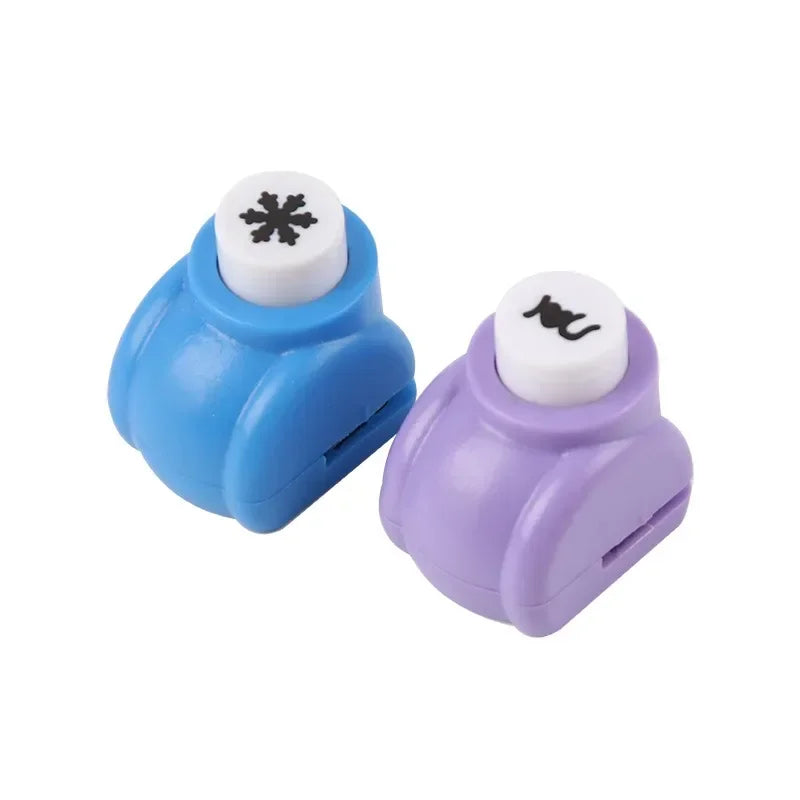1Pc Mini Paper Punches DIY Crafts Tool Embossing Punches Kindergarten Handmade Hole Puncher For Scrapbooking Gift Card