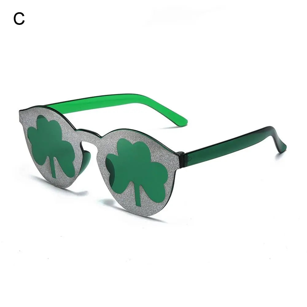 Fashion Rimless Sunglasses Solid Green Ocean Lens Eyewear Women Street Shooting Catwalk Glasses Vintage Brand Beach Sun Glasses