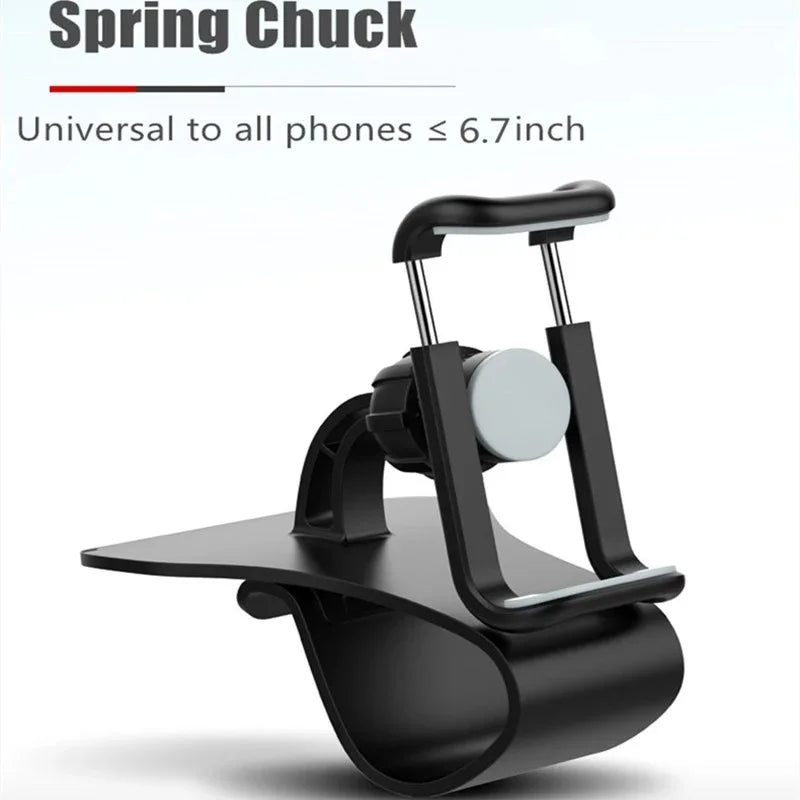 360° Rotatable Car Phone Holder Universal Smartphone Stands Car Rack Dashboard Support for Auto Grip Mobile Phone Fixed Bracket