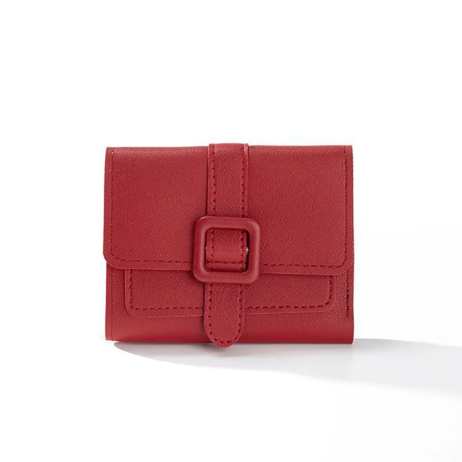 Candy Color Small Wallets PU Leather Coin Pures Ladies Card Holder Mini New Design Standard Short Purses for Women Solid Purses