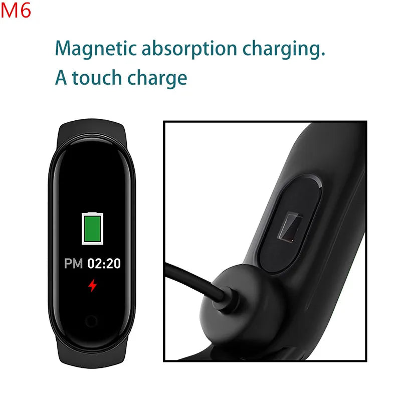 M6 Smart Watch Men Women Monitor Fitness Sports Smart Band Fitpro Version Music Heart Rate Take Pictures Smartwatch for Android