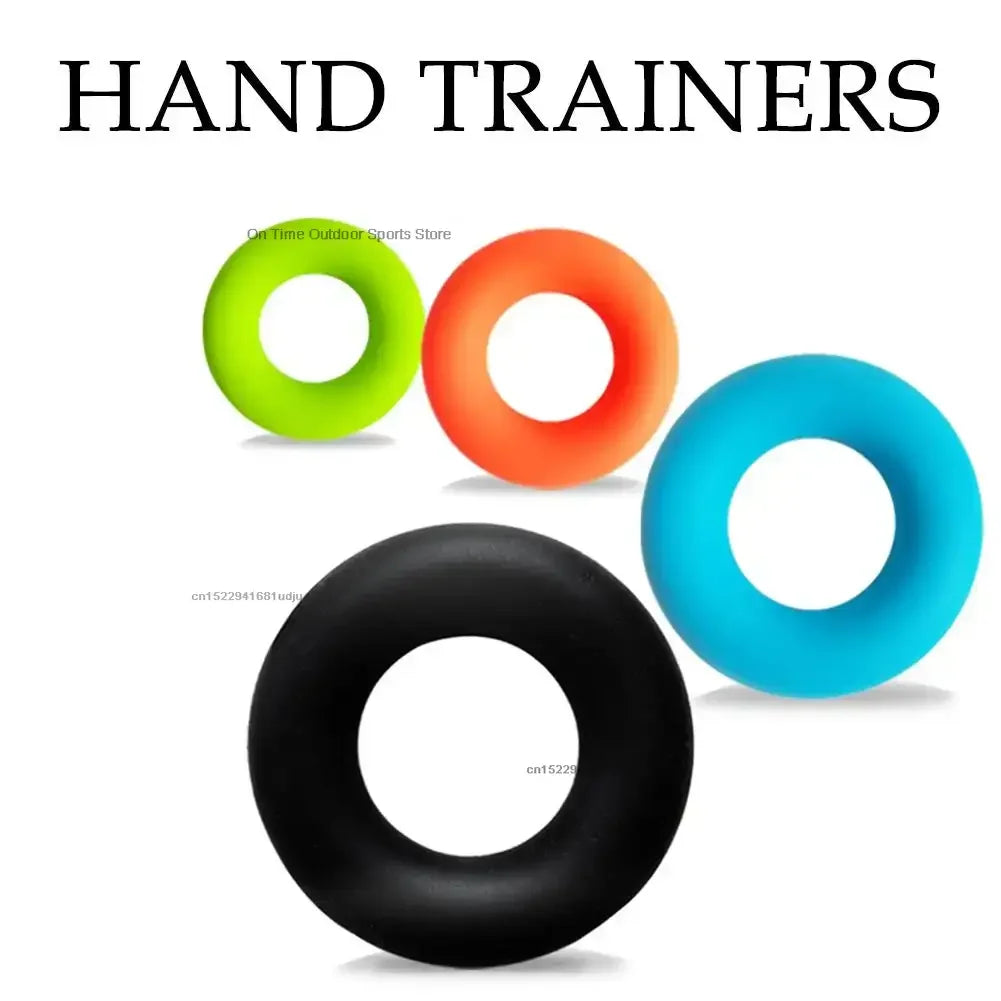 Silicone Hand Grip 30-60LB Gripping Ring Finger Forearm Trainer Carpal Expander Muscle Workout Exercise Gym Fitness